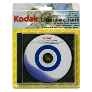 Kodak Media DVD/CD Laser Lens Cleaner Disc