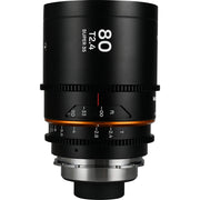 Laowa Nanomorph 80mm T2.4 1.5X S35 (Amber) - (Cine) Arri PL (Default) + EF