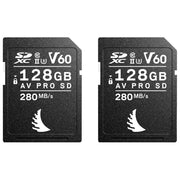 Angelbird MatchPack AV PRO 128GB SDXC UHS-II 280MB/s Memory Card for Canon (2 Pack) - V60