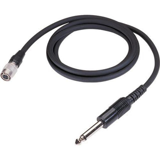 Audio-Technica AT-GCW Instrument & Guitar Cable for Wireless Transmitter