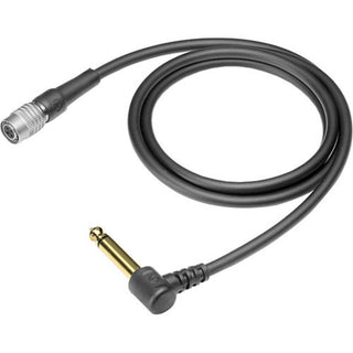 Audio-Technica AT-GRCW Right-Angled Wireless Guitar Input Cable for UniPak Transmitters (0.9m)