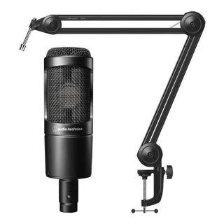 Audio-Technica AT2035 Cardioid Condenser Microphone with AT8700 Boom Arm