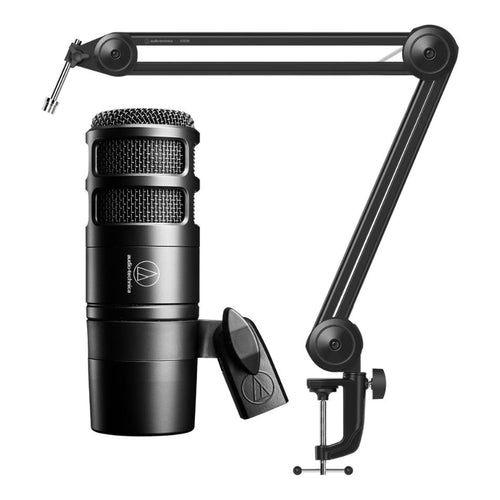 Audio-Technica AT2040 Hypercardioid Dynamic Microphone with AT8700 Boom Arm