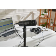 Audio-Technica AT2040USB Hypercardioid Dynamic USB Podcast Microphone