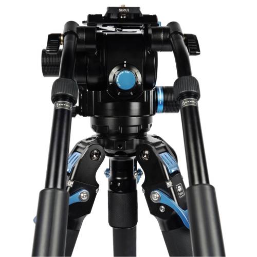 Sirui SVT75 + SVH15 Lite Rapid Professional Video Carbon Fibre Tripod Kit