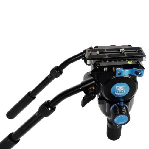 Sirui SVT75 + SVH15 Lite Rapid Professional Video Carbon Fibre Tripod Kit