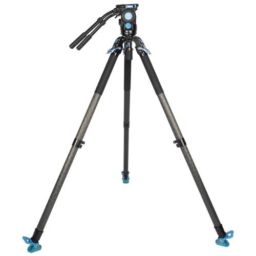 Sirui SVT75 + SVH15 Lite Rapid Professional Video Carbon Fibre Tripod Kit