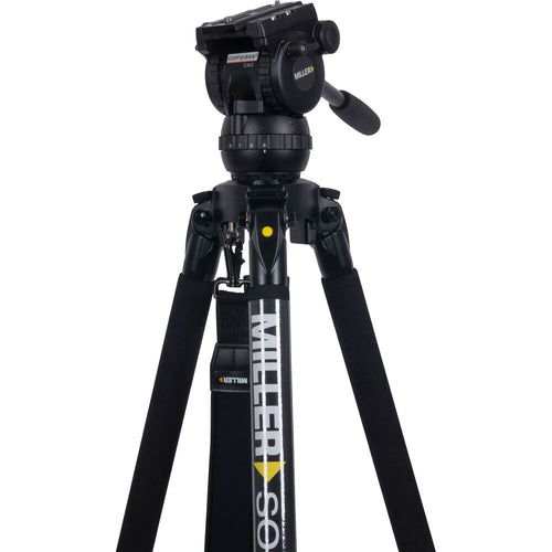 Miller CX2 2500 SOLO-Q 75 2-Stage Carbon Fiber Tripod System (75mm)