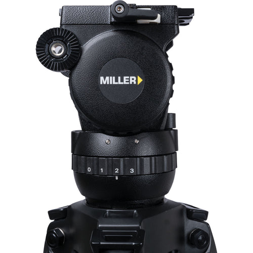 Miller CX2 2500 SOLO-Q 75 2-Stage Carbon Fiber Tripod System (75mm)