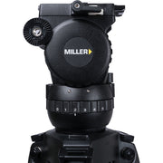 Miller CX10 Sprinter II 2-Stage Carbon Fiber Tripod System with Mid-Level Spreader