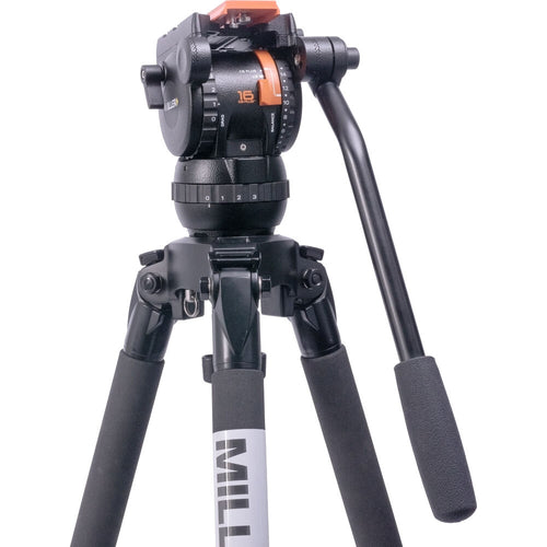 Miller Versa CXV2 Fluid Head, Solo 75 2-Stage Aluminium Tripod & Soft Case Kit