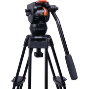 Miller Versa CXV2 Head, Toggle 75 2-Stage Alloy Tripod, Ground Spreader & Soft Case Kit