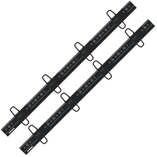 CRDBAG Track with 8 Mounts for CRDWALL MKII Wall Mount (60cm, Set of 2)