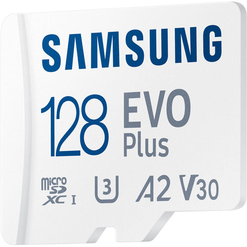 Samsung EVO Plus microSDXC UHS-I 160MB/s Memory Card with SD Adapter - V30