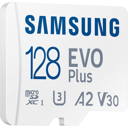 Samsung EVO Plus microSDXC UHS-I 160MB/s Memory Card with SD Adapter - V30