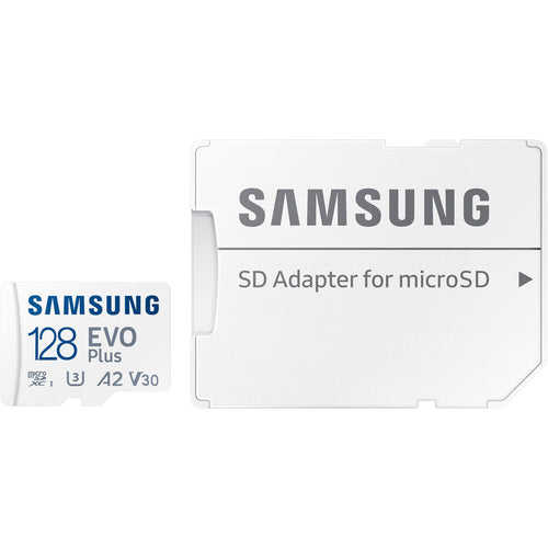 Samsung EVO Plus microSDXC UHS-I 160MB/s Memory Card with SD Adapter - V30