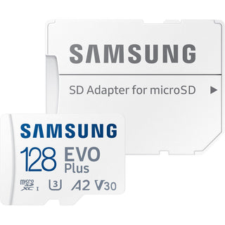 Samsung EVO Plus microSDXC UHS-I 160MB/s Memory Card with SD Adapter - V30