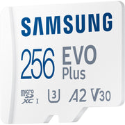 Samsung EVO Plus microSDXC UHS-I 160MB/s Memory Card with SD Adapter - V30