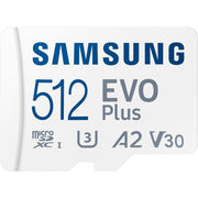 Samsung EVO Plus microSDXC UHS-I 160MB/s Memory Card with SD Adapter - V30