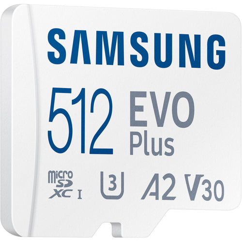 Samsung EVO Plus microSDXC UHS-I 160MB/s Memory Card with SD Adapter - V30