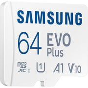 Samsung EVO Plus microSDXC UHS-I 160MB/s Memory Card with SD Adapter - V30