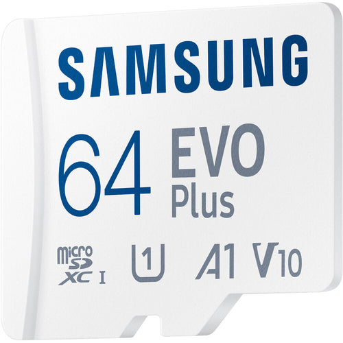 Samsung EVO Plus microSDXC UHS-I 160MB/s Memory Card with SD Adapter - V30