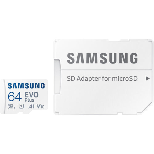 Samsung EVO Plus microSDXC UHS-I 160MB/s Memory Card with SD Adapter - V30