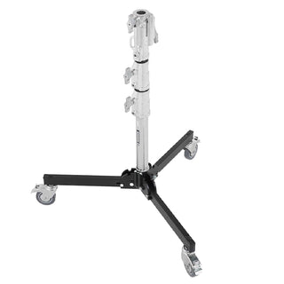 Avenger Roller Stand 12 with Folding Base (Chrome-plated/Black, 3.9')