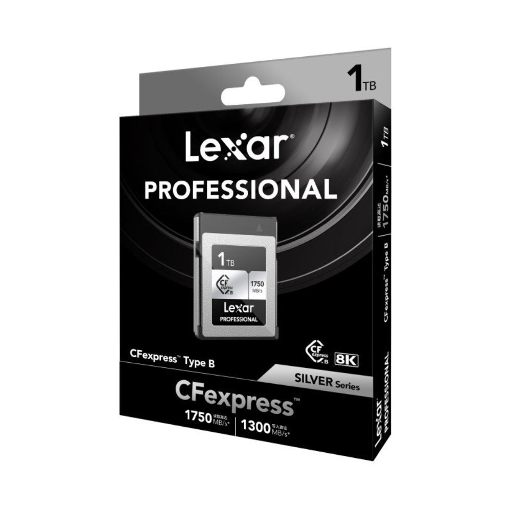 Lexar Professional Silver 1TB CFexpress 1750MB/s Type B Memory Card