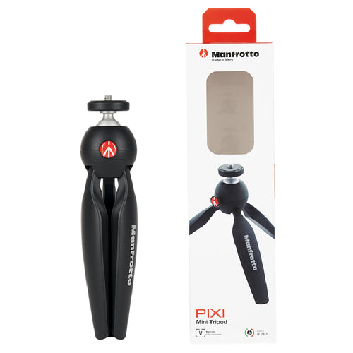 Manfrotto Pixi Mini Table Top Tripod (Black)