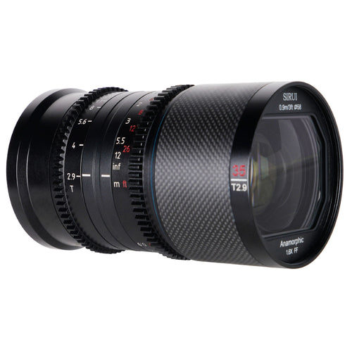 Sirui Saturn T2.9 1.6x Carbon Fiber Anamorphic Lens for Canon RF Mount