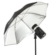 Godox Umbrella Black / Silver 85cm + Diffuser