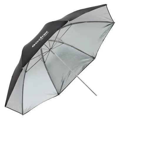 Godox Umbrella Black / Silver 85cm + Diffuser