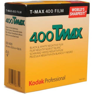 Kodak T-Max 400 B&W Negative Film (35mm Roll Film, 100' Roll)