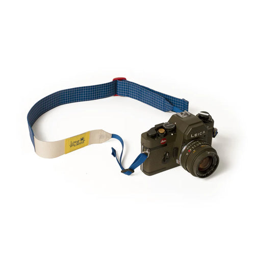 Long Weekend - Adjustable Camera Neck Strap - Creme Multi