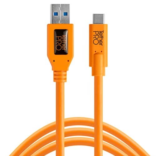 Tether Tools Tetherpro USB 3.0 To USB-C 4.6m Orange