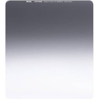 NiSi Explorer Collection 150x170mm Nano IR Medium Graduated Neutral Density Filter - GND8 (0.9) - 3 Stop