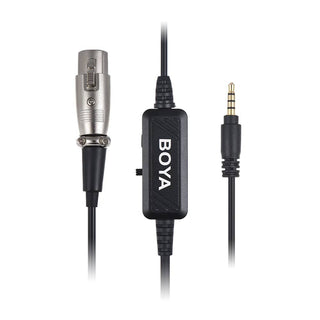 BOYA BY-BCA6 XLR to 3.5mm Plug Microphone Cable