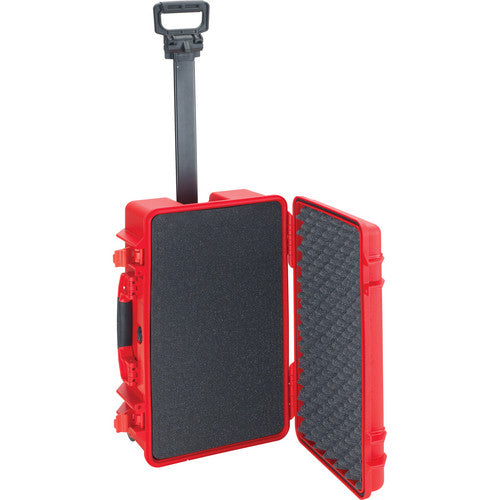 HPRC 2550W - Wheeled Hard Case with Cubed Foam (Red)