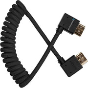 Kondor Blue Right Angle Full HDMI Cable For On-Camera Monitors 30cm-60cm (12