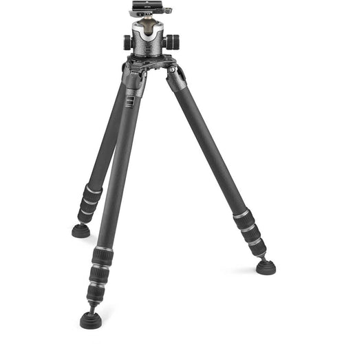 Gitzo Systematic Series 4 Carbon Fiber Tripod with Arca-Type Series 4 Center Ball Head with Lever Release