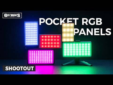 Phottix M200RGB Pocket LED Light with Power Bank for Mobile Phones & Tabletop tripod