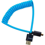 Kondor Blue Coiled Micro HDMI to Full HDMI (30 to 60cm)