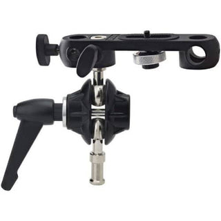 KUPO KS-104 Camera Bracket And Double Ball Joint Adapter With Dual 5/8 (16mm) Studs