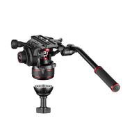 Manfrotto Kit Video Carbon Fibre Single Fast and 608 Tripod