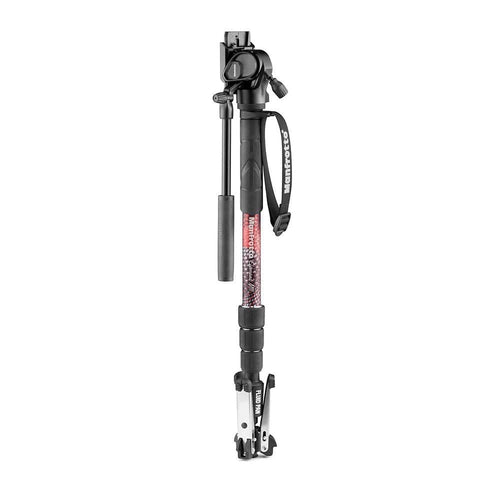 Manfrotto Kit Monopod Video Element MII 60.5/137.7cm 4kg Payload Fluid Head with 501PL