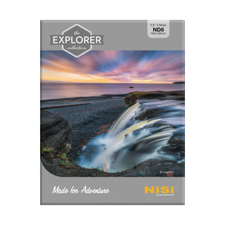 NiSi Explorer Collection 100x100mm Nano IR Neutral Density filter‚ ND8 (0.9)‚ 3 Stop