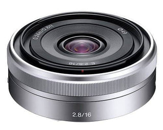 Sony 16mm f/2.8 E-mount lens