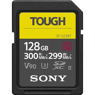 Sony Tough Series 128GB SDXC UHS-II 300MB/s Memory Card - V90