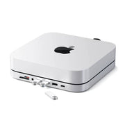 Satechi Aluminium USB-C Stand Hub for Mac Mini (Silver)